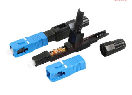 SC光纤快速连接器 冷接头