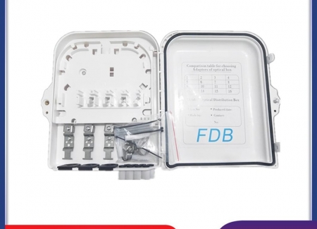 外贸8芯光纤分纤箱