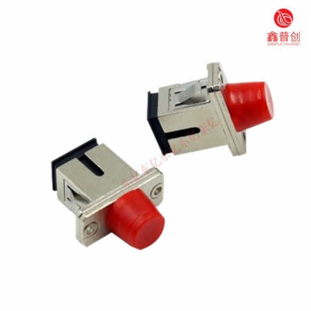 FC-SC金属光纤适配器 法兰盘 耦合器