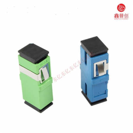 SC-SC无耳短耳光纤适配器法兰盘耦合器